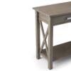 Kitchener - Console Sofa Table - Farmhouse Gray - Image 4