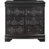 Shaker - King 5 Pieces Bedroom Set With Tufted Headboard And LED Lighting - Gray - Image 3