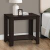 Accent Table, Side Transitional - Espresso - Image 3