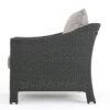 Stylish Outdoor Antibes Armchair Set With Water Resistant Cushions - Gray - Image 8