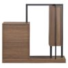 Wardrobe With 4 Drawers And 3 Shelves - Espresso - Image 17
