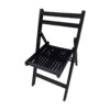 Folding Special Event Chairs, Foldable Style (Set of 4) - Black - Image 4