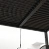 10 x 19 Ft Louver Pergola Frame & Louvers - Black - Image 5