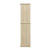 4 Door Storage Cabinet With 1 Drawer And 4 Adjustable Inner Shelves - Natural - Image 10