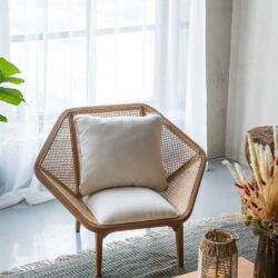 Tectona - Teak Leisure Chair - Natural Wood / Brown