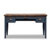 Nantucket - Writing Desk - Blue Denim, Whiskey - Image 10