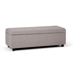 Hamilton - Storage Ottoman - Cloud Gray