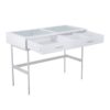 Emery - Contemporary Console Table - White - Image 2