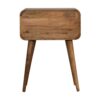 Mini Woven Nightstand - Oak - Image 22