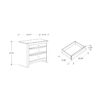 Lucille - 5 Piece Queen Bedroom Set With Storage And Bookcase Headboard - Walnut - Image 3