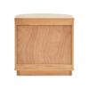 Valentine - 2 Drawer Storage Side Table - Natural Brown Beech - Image 4