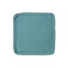 Hansolo - Yarn Square Pouf Ottoman Or Floor Cushion - Teal - Image 4
