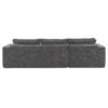 2 Pices Free Combination Minimalist Style Modular Sectional, Wrinkle Resistant Couch Set L Shaped Compressed Sofa For Living Room - Gray - Image 5