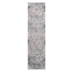 Payas - 2' X 8' Traditional Runner Rug - Cream / Anthracite