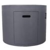 Contemporary 31" Round Fire Pit With 40, 000 Btu - Dark Gray - Image 5