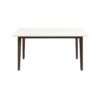 Carlos - Solid Wood Table - White - Image 2