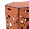 Selva - Accent Table Set Iron Construction - Orange - Image 5