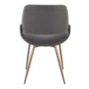 Fabrico - Contemporary Chair (Set of 2) - Antique Copper / Gray - Image 5