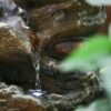 Indoor Brown Wood-Look Water Fountain, 4 Tier Polyresin Cascading Wood Tabletop Fountain With LED Light - Rustic Brown - Image 4
