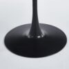Tulip Round Dining Table, Office Table, Coffee Table - Brown - Image 3