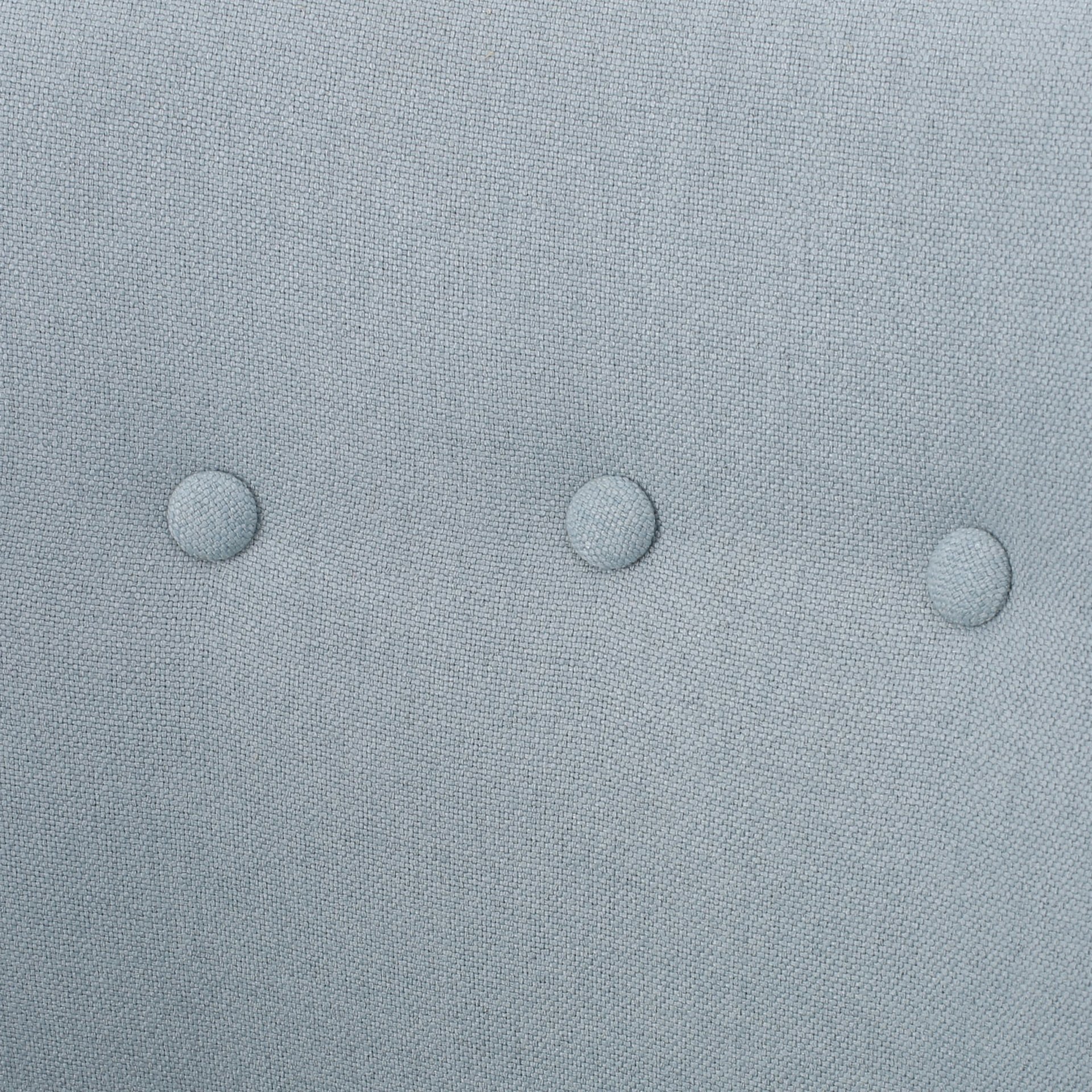 Elegant Upholstered Club Chair With Button Tufting - Light Blue - Image 13