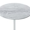 Orbit - End Table With Height Adjustable Marble Textured Top - Gray - Image 3