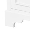 Bathroom Vanity Cabinet With Ceramic Basin, 3 Drawers And Adjustable Shelves - White - Image 19