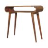 Amaya - Nordic Style Console Table - Beige Brown - Image 2