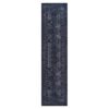 Maval - 2'6'' X 10' Washable Runner Rug - Black / Gray - Image 9
