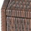 Bucharest - End Table C Shaped Side Table Rattan - Brown - Image 12