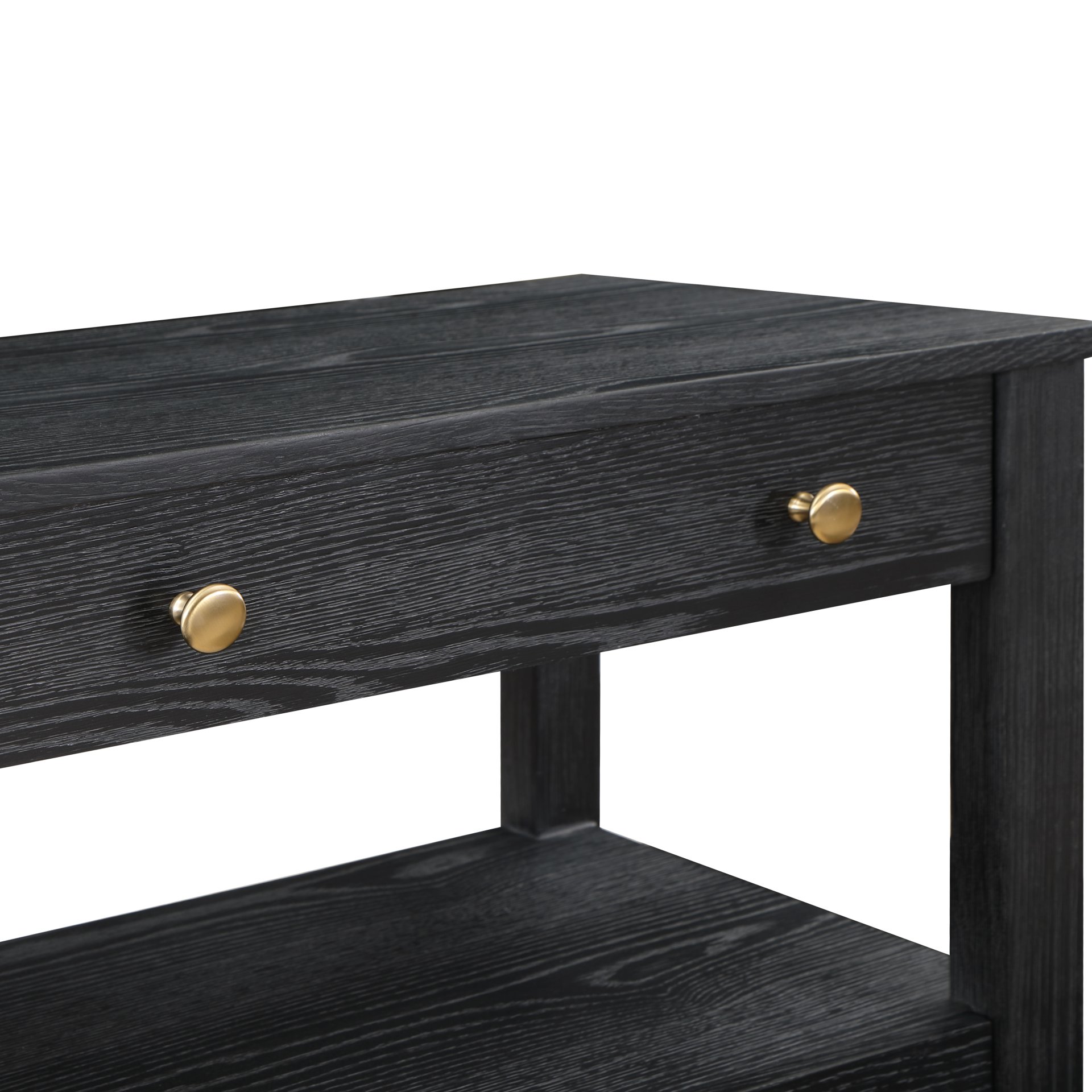 Danielle - 2 Drawer Nightstand With Knobs - Black - Image 7
