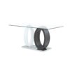 Royce - Dining Table Ecom - White / Gray - Image 4