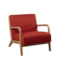 Novak - Lounge Chair Spice Upholstery - Spice
