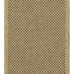 Earth - 2'7" X 7'3" Polypropylene Indoor, Outdoor Area Rug - Jute, Mocha