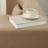 2 In 1 Convertible Sofa Bed, Full Size Folding Loveseat Couch With Soft Teddy Fabric, Floor Sofa Mattress With 2 Pillows, Space Saving Futon For Small Living Room, Dorm - Apricot - Image 11