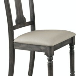 Wallace - Side Chair (Set of 2) - Tan / Weathered Gray