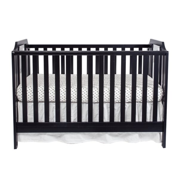 Celeste - 3 In 1 Convertible Island Crib - Black