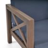 Brava - Modern Club Chair With Water Resistant Cushions - Gray - Image 12
