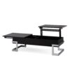 Calmam - High Gloss Coffee Table With Lift Top - Black - Image 3
