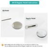 Acrylic Freestanding Soaking Bathtub With Classic Slotted Overflow And Toe-Tap Drain In Chrome, Cupc C Ertified, 02138 - Glossy White - Image 7