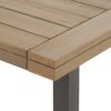 Outdoor Dining Table - Gray / Rustic Metal - Image 10