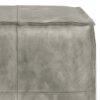 Brody - Square Pouf - Distressed Gray - Image 5