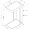 Gallagher - C Side Table - Cognac - Image 11