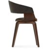 Lowell - Bentwood Dining Chair - Distressed Brown - Image 2