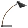 Noah - Mid-Century Modern Table Lamp - Walnut / Black - Image 3