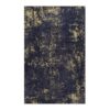 Maval - 2' X 3' Washable Area Rug - Black / Gold - Image 9