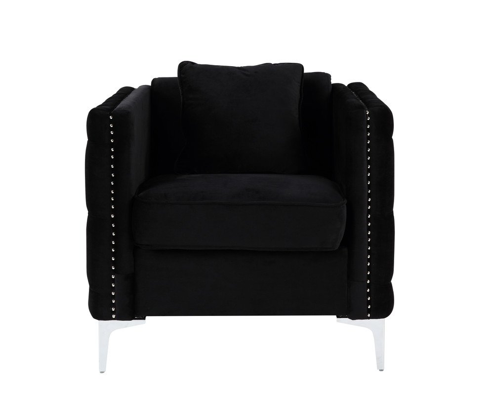 Bayberry - Sofa Loveseat Chair Living Room Set - Black - Image 8