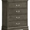 Elegant Traditional Storage Chest - Gray - Image 2