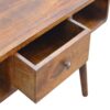 Curved Coffee Table - Chestnut - Image 7