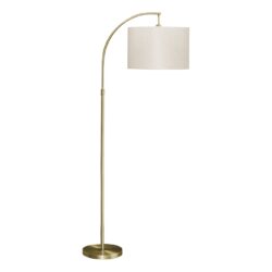 Floor Lamp Lighting - Gold / Beige